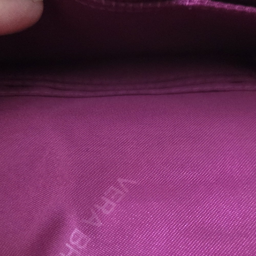 Vera Bradley Purple Quilted Floral Wristlet with Turn-Lock - Picture 5 of 7